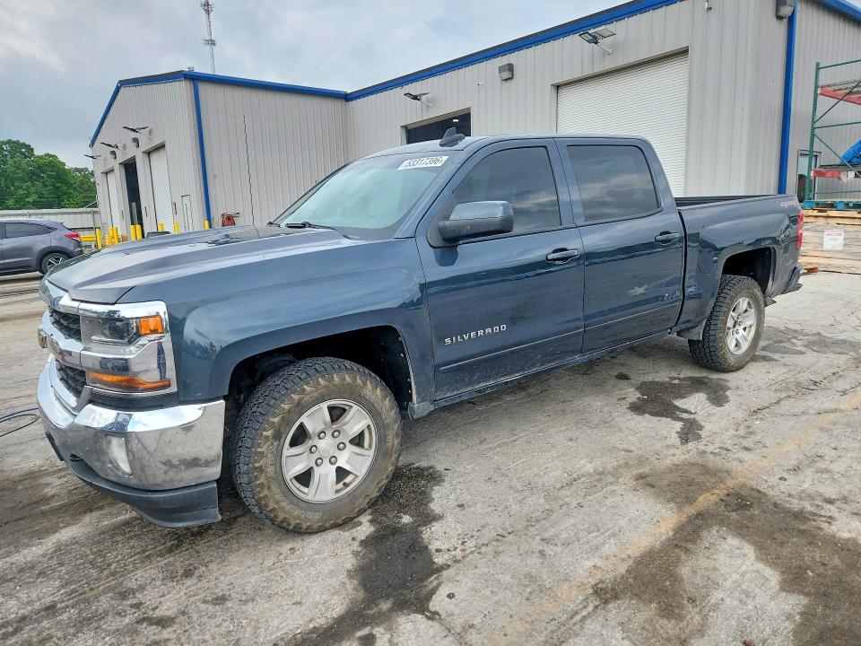 2017 CHEVROLET SILVERADO — VIN 3GCUKREC6HG421442