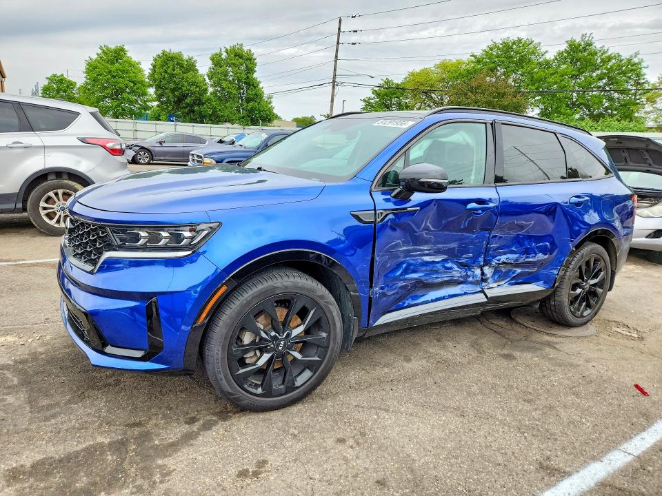 2021 KIA SORENTO — VIN 5XYRK4LF3MG058788