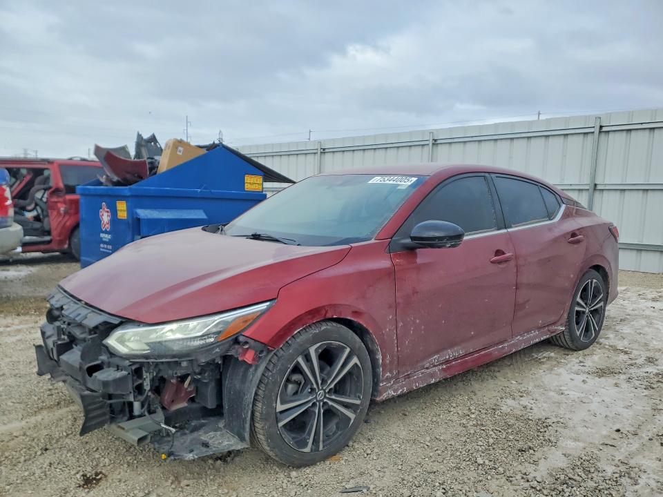 2020 NISSAN SENTRA — VIN 3N1AB8DV2LY291441