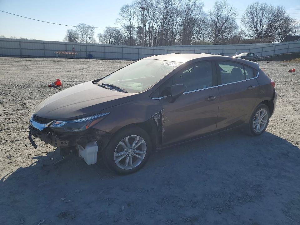 2019 CHEVROLET CRUZE — VIN 3G1BE6SM9KS592774