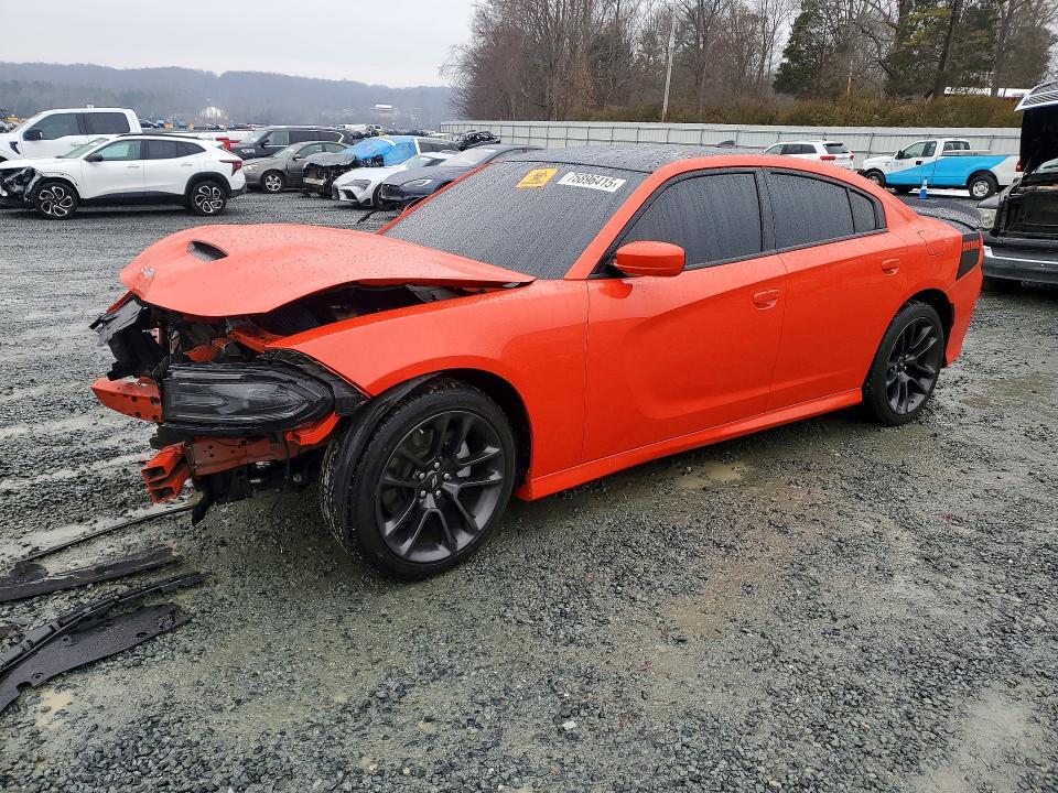 2021 DODGE CHARGER — VIN 2C3CDXCT2MH572029