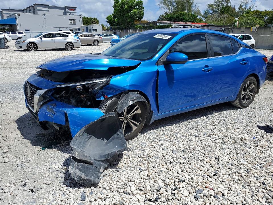2022 NISSAN SENTRA — VIN 3N1AB8CV6NY228539