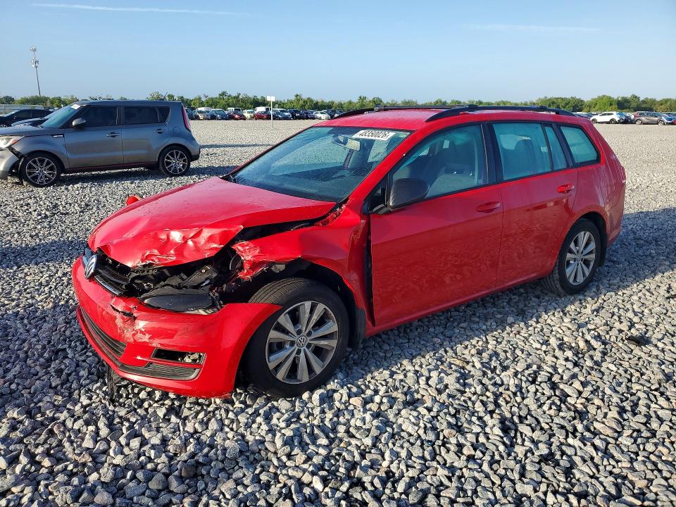 2017 VOLKSWAGEN GOLF SPORTWAGEN — VIN 3VW017AU5HM533572