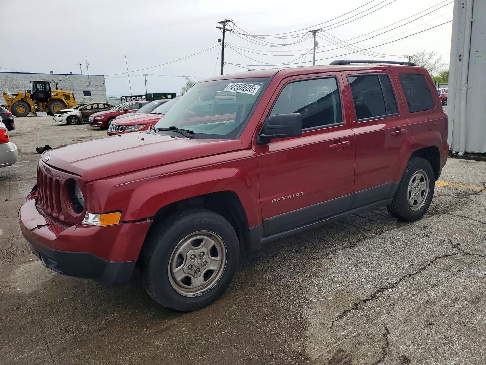 2016 JEEP PATRIOT — VIN 1C4NJPBA7GD783578