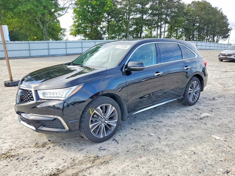 2019 ACURA MDX — VIN 5J8YD3H53KL012378