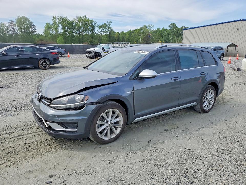 2019 VOLKSWAGEN GOLF ALLTRACK — VIN 3VWH17AU8KM502908