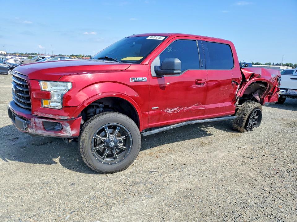 2016 FORD F150 — VIN 1FTEW1CG5GKE47733