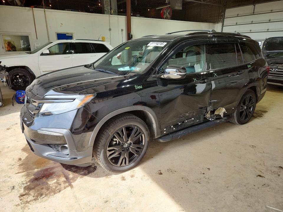 2021 HONDA PILOT — VIN 5FNYF6H70MB019743