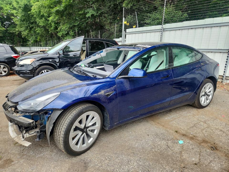 2021 TESLA MODEL 3 — VIN 5YJ3E1EA7MF047295