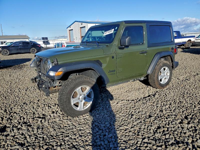 2021 JEEP WRANGLER S — VIN 1C4GJXAG7MW818652