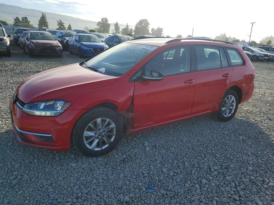 2019 VOLKSWAGEN GOLF SPORTWAGEN — VIN 3VWY57AU1KM515200