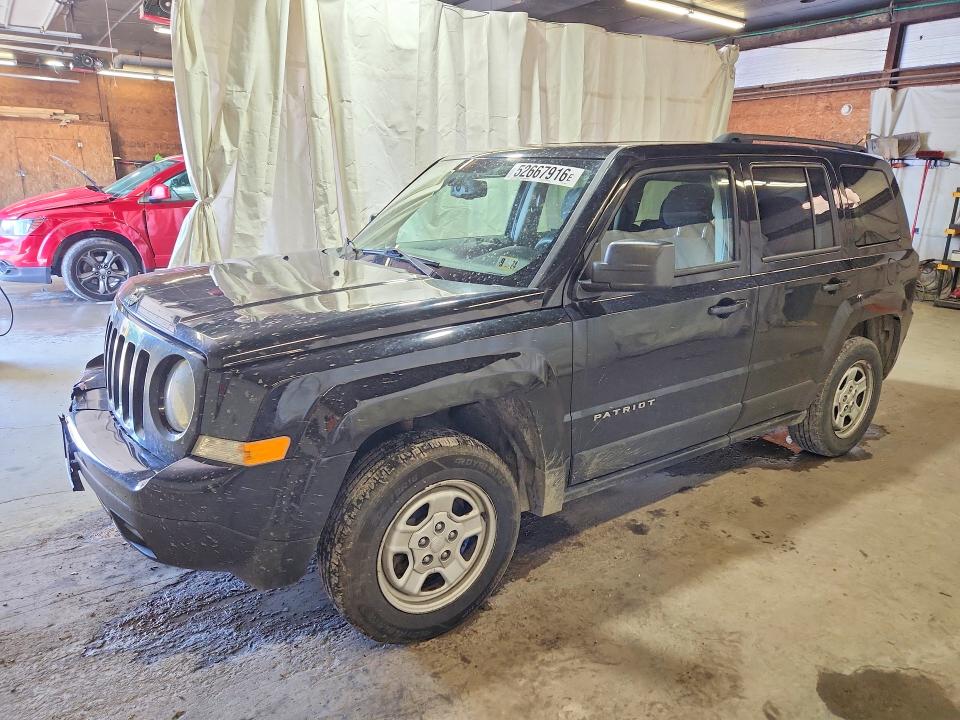 2017 JEEP PATRIOT — VIN 1C4NJRBB9HD196997