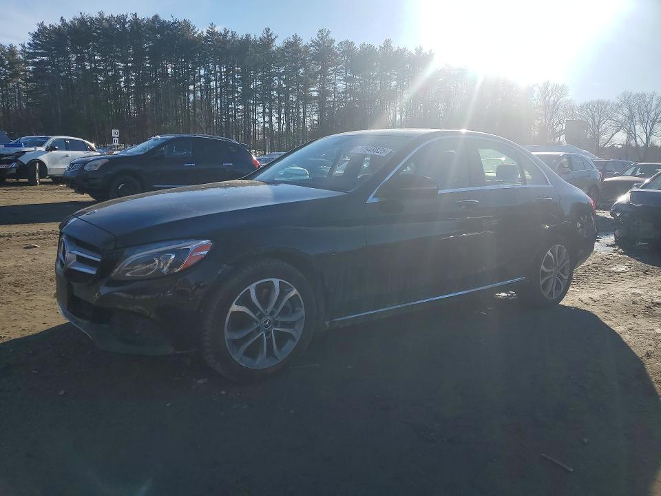 2017 MERCEDES-BENZ C 300 4MAT — VIN WDDWF4KB3HR294828