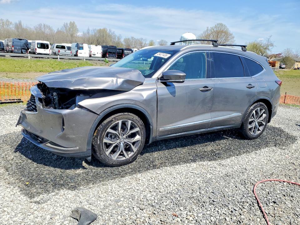 2022 ACURA MDX — VIN 5J8YE1H44NL011866