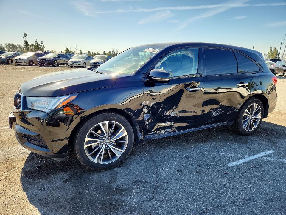 2019 ACURA MDX — VIN 5J8YD3H54KL007660
