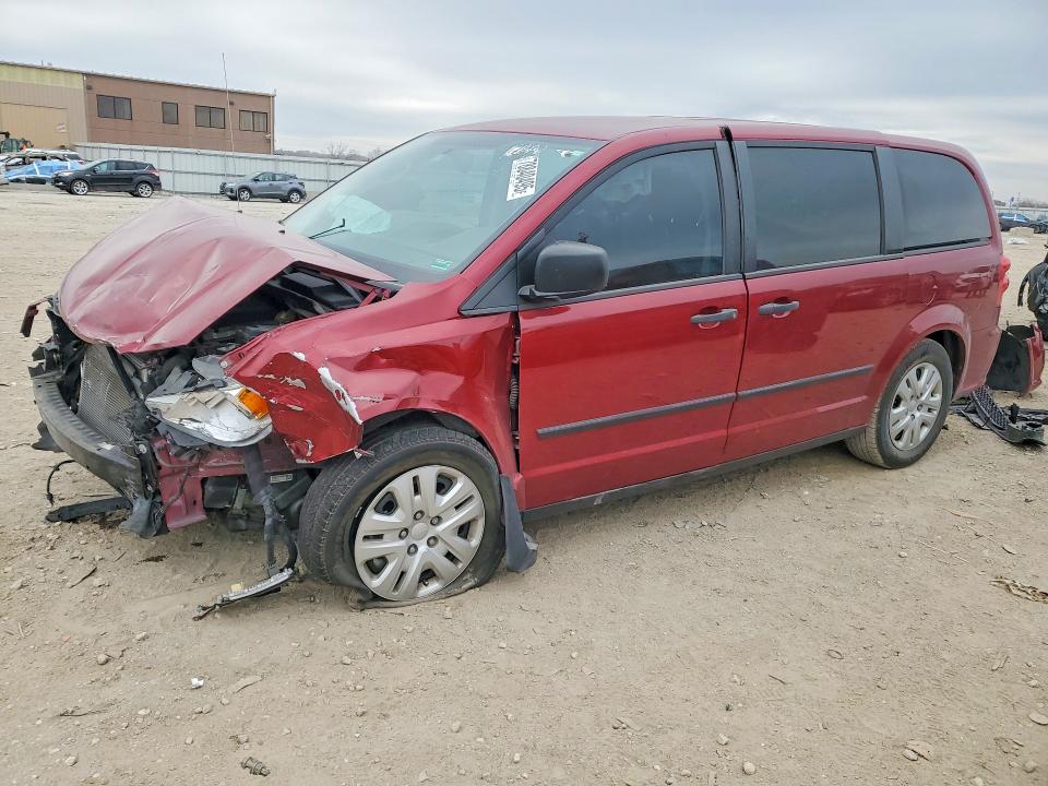2016 DODGE GRAND CARAVAN — VIN 2C4RDGBGXGR250523