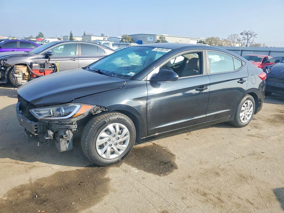 2017 HYUNDAI ELANTRA — VIN KMHD74LF5HU146950