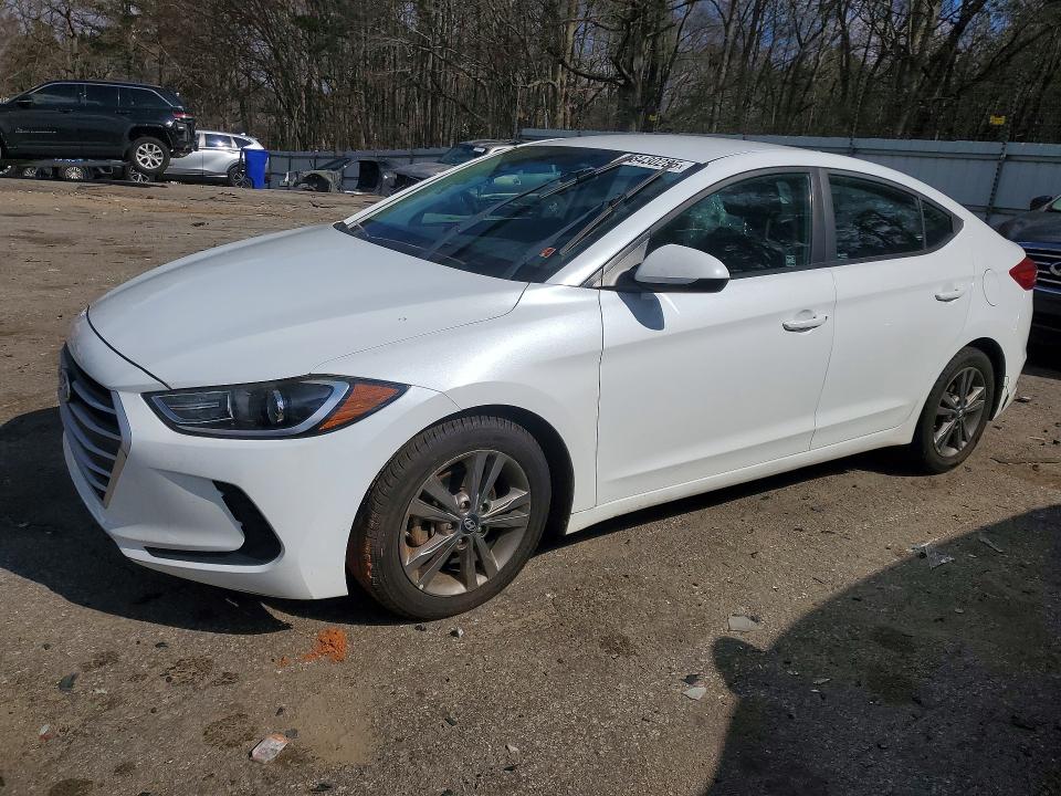 2018 HYUNDAI ELANTRA — VIN 5NPD84LF1JH234380