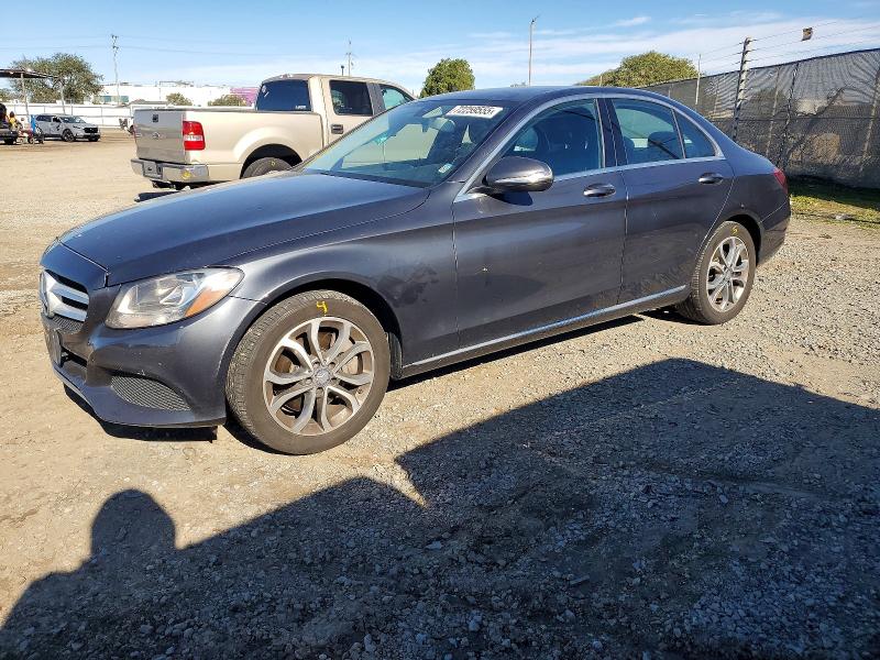 2015 MERCEDES-BENZ C 300 4MAT — VIN 55SWF4KB1FU016179
