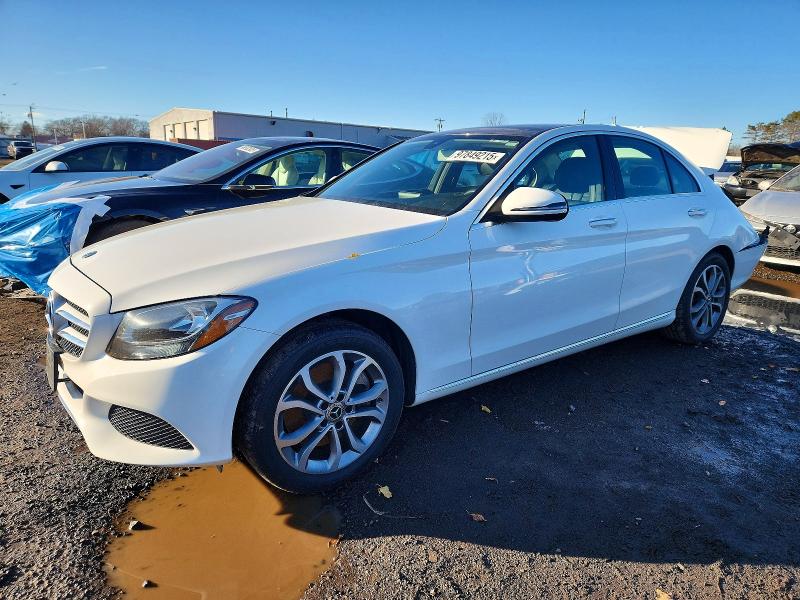 2018 MERCEDES-BENZ C 300 4MAT — VIN WDDWF4KB9JR396060