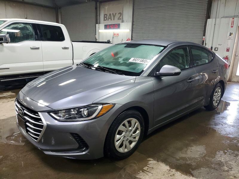 2018 HYUNDAI ELANTRA SE — VIN 5NPD74LF7JH290343