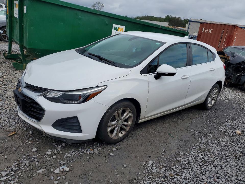 2019 CHEVROLET CRUZE — VIN 3G1BE6SM5KS565880