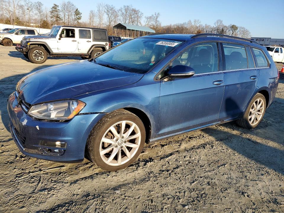 2017 VOLKSWAGEN GOLF SPORTWAGEN — VIN 3VWC17AU7HM503227
