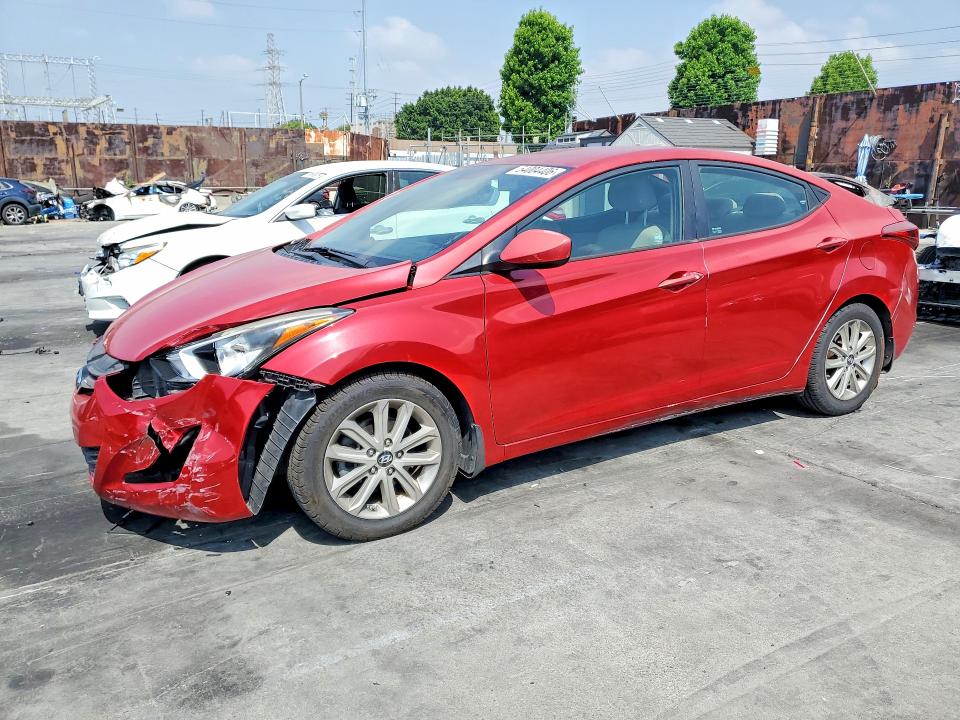 2015 HYUNDAI ELANTRA — VIN KMHDH4AE6FU381667