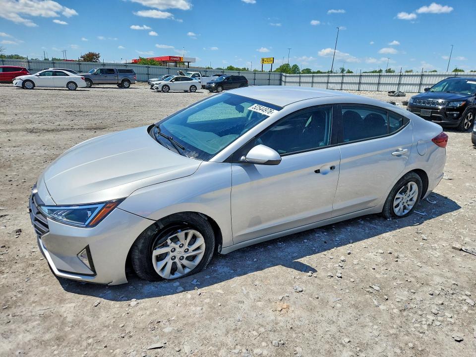 2019 HYUNDAI ELANTRA — VIN 5NPD74LF4KH433900