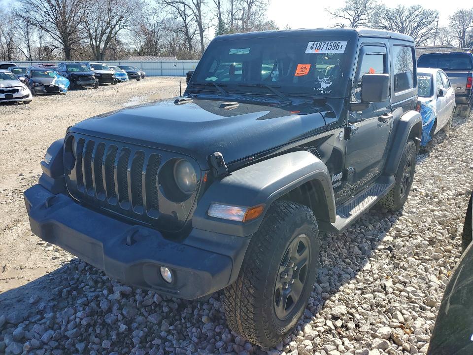 2021 JEEP WRANGLER — VIN 1C4GJXAG4MW631305