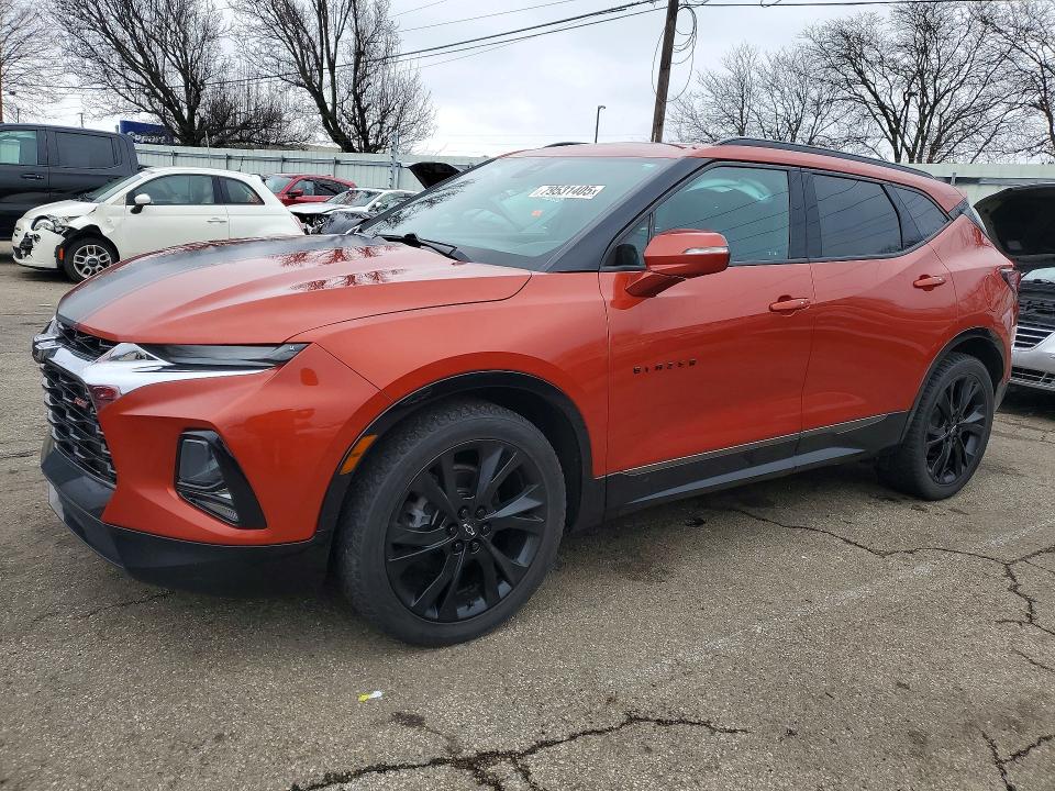 2021 CHEVROLET BLAZER — VIN 3GNKBKRS4MS571547