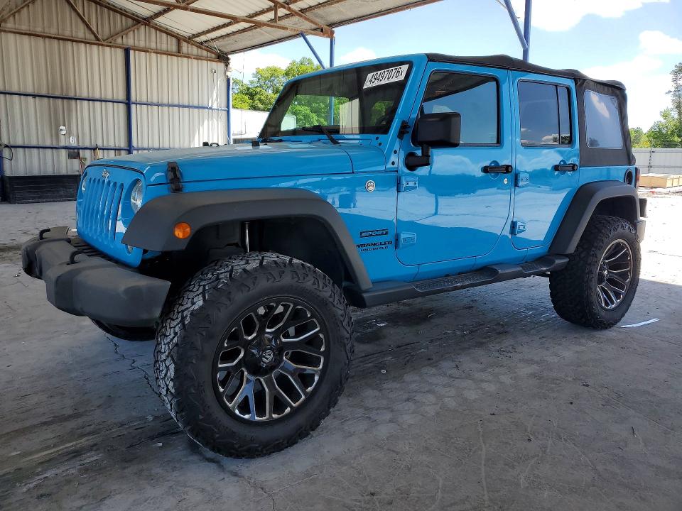 2017 JEEP WRANGLER UNLIMITED — VIN 1C4BJWDG8HL642573