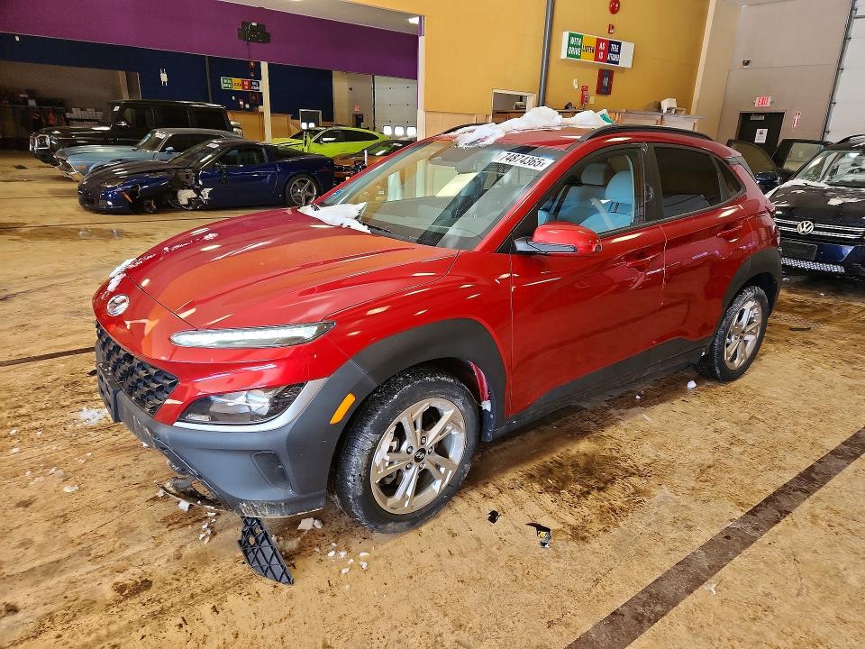 2022 HYUNDAI KONA — VIN KM8K6CAB3NU777907