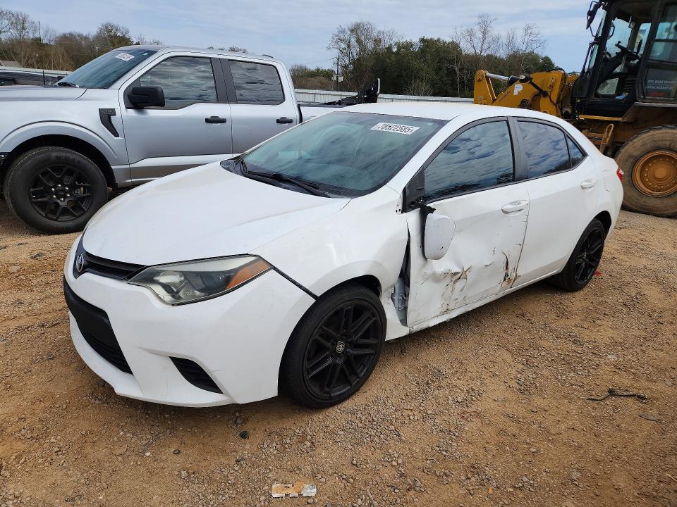 2016 TOYOTA COROLLA — VIN 2T1BURHE2GC492550