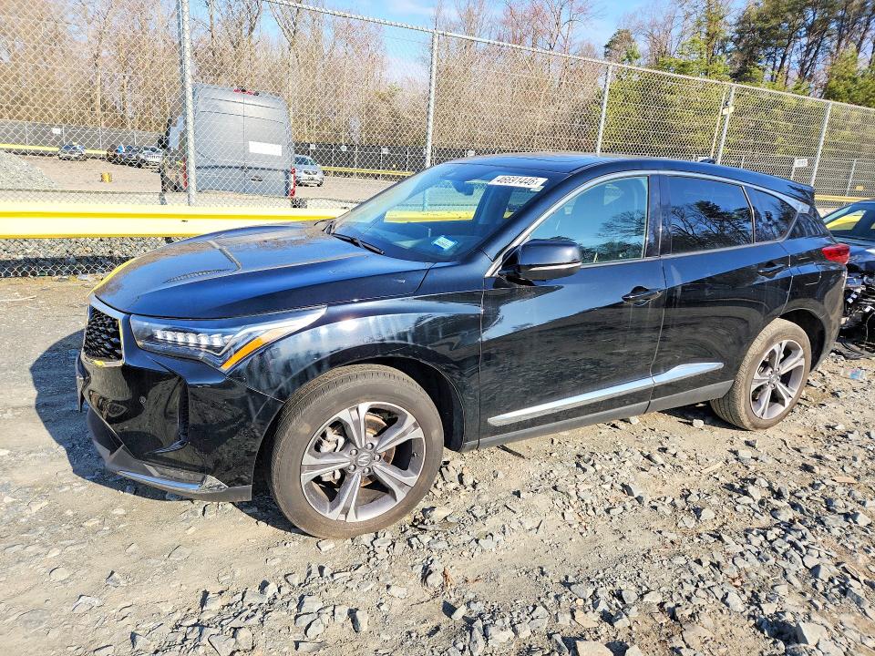 2022 ACURA RDX — VIN 5J8TC2H78NL010333
