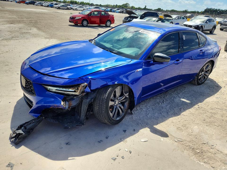 2021 ACURA TLX — VIN 19UUB5F57MA017293