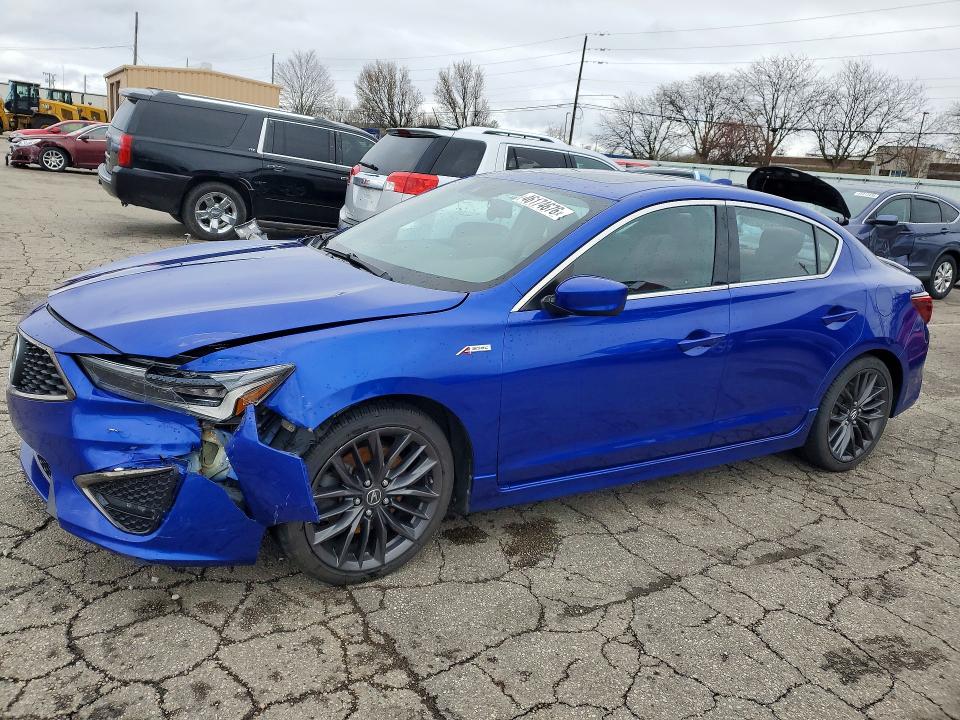 2021 ACURA ILX — VIN 19UDE2F84MA009149