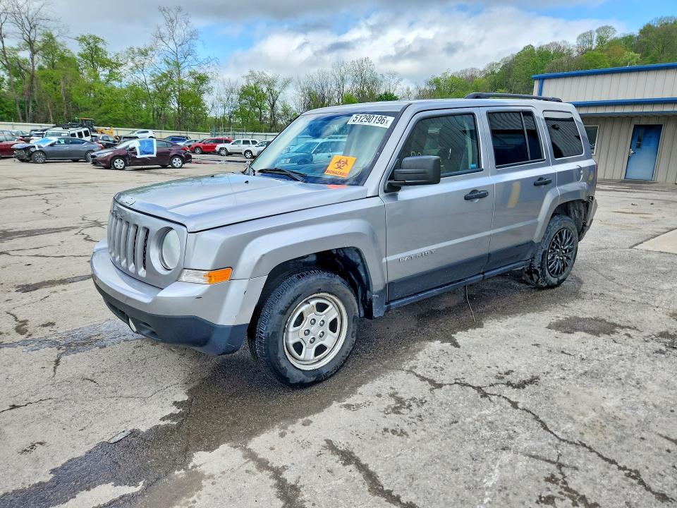 2016 JEEP PATRIOT — VIN 1C4NJRBB9GD638742