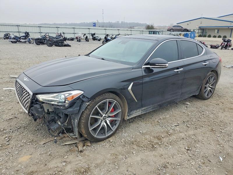 2019 GENESIS G70 PRESTI — VIN KMTG34LE7KU024734