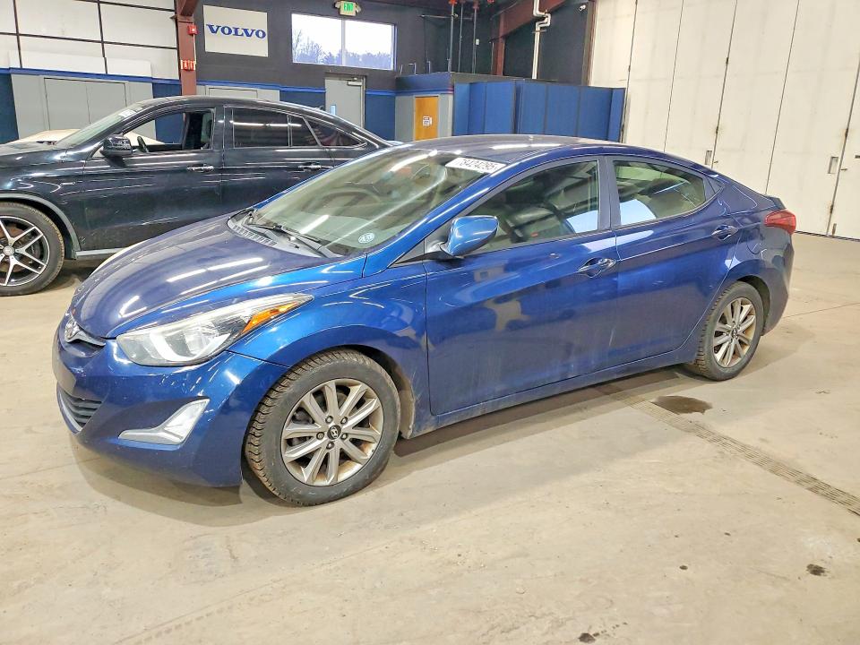 2016 HYUNDAI ELANTRA — VIN 5NPDH4AEXGH767914