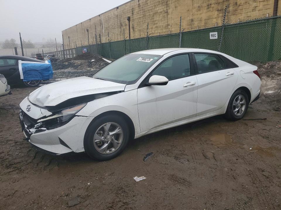2021 HYUNDAI ELANTRA — VIN 5NPLL4AGXMH029523