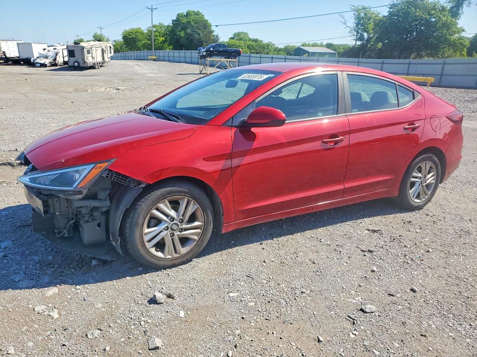 2019 HYUNDAI ELANTRA — VIN KMHD84LF0KU770501