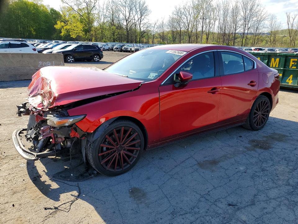 2021 MAZDA 3 — VIN JM1BPBBL9M1343915