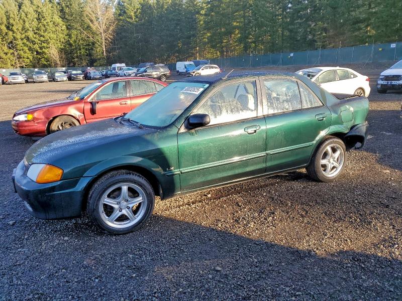 2000 MAZDA PROTEGE DX — VIN JM1BJ2229Y0196516