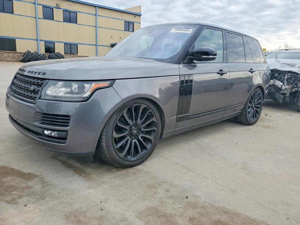 2017 LAND ROVER RANGE ROVE — VIN SALGS2FE0HA320876