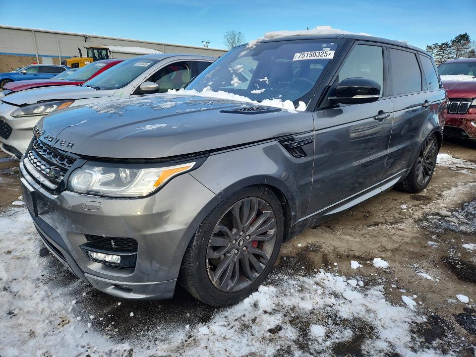 2016 LAND ROVER RANGE ROVE — VIN SALWS2VF7GA577456
