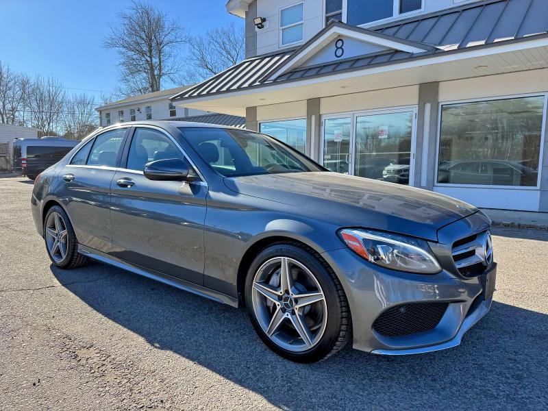 2017 MERCEDES-BENZ C 300 4MAT — VIN 55SWF4KBXHU193395
