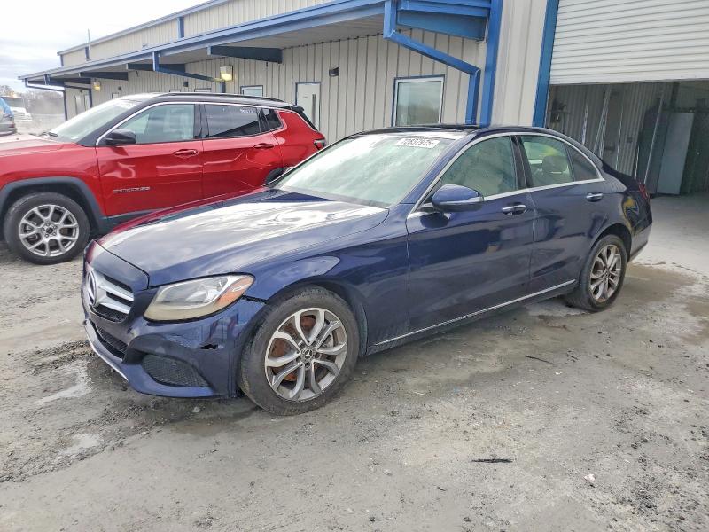 2018 MERCEDES-BENZ C 300 4MAT — VIN WDDWF4KB0JR312045