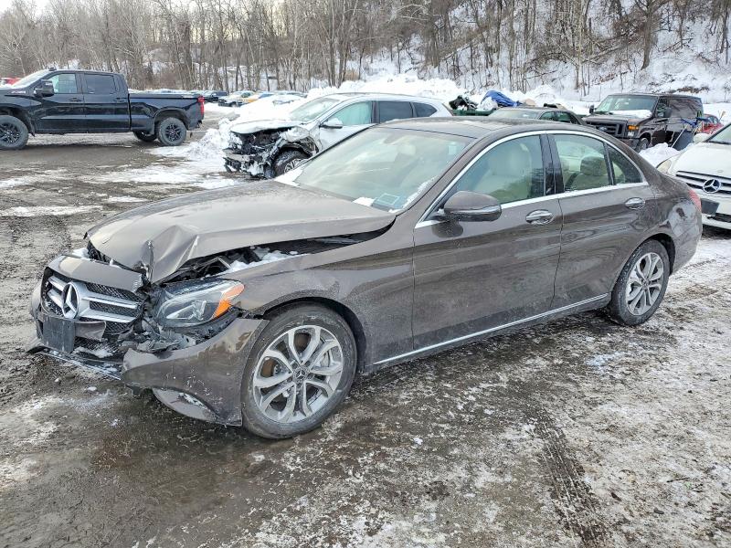2018 MERCEDES-BENZ C 300 4MAT — VIN 55SWF4KB4JU259493