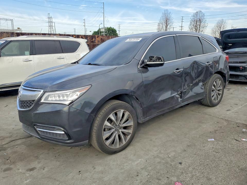 2016 ACURA MDX — VIN 5FRYD3H45GB013174